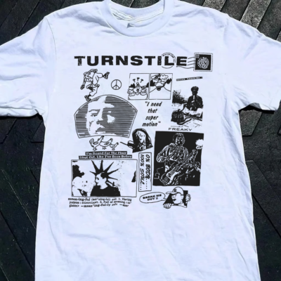 VIntage Turnstile Band Cotton Shirt Unisex Concert S to 5XL SG312 VIntage Turnstile Band Cotton Shirt Unisex Concert S to 5XL SG312