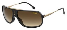 NEW Carrera COOL65 807HA Black Sunglasses with Brown Gradient Lenses