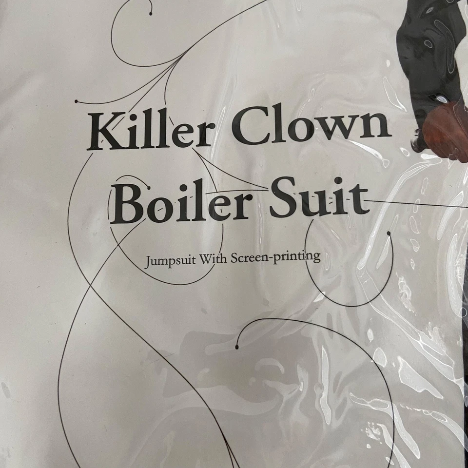 TRAJE HALLOWEEN HOMBRE KILLER PAYASO CALDERA TALLA XXL ENVÍO RÁPIDO/GRATUITO Foto 4 de 4