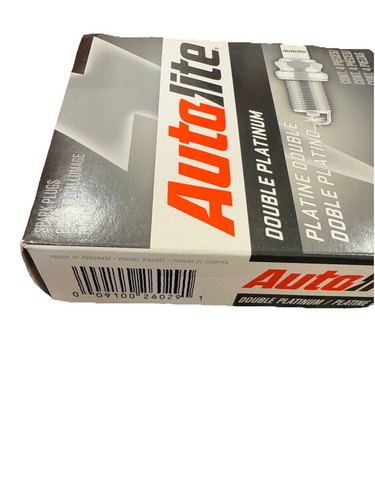 (BOX OF 4) Autolite APP5144 Double Platinum Spark Plugs - Bild 4 von 5