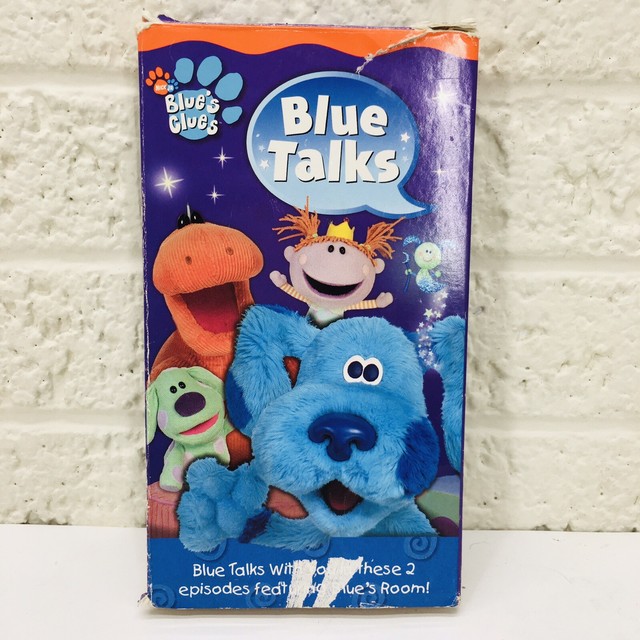 Blues Clues Blue Talks (VHS, 2004) for sale online eBay