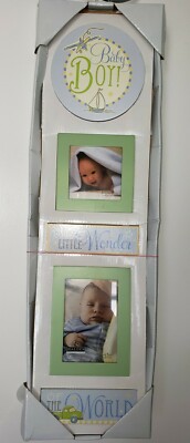 Malden International Designs 2 Photo & Deco Frame Sz:  3.5×3.5 in & 3.5×5 in