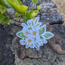 Daisy Vinyl Sticker, Laptop Sticker, Tumbler Sticker, All Purpose Stickers