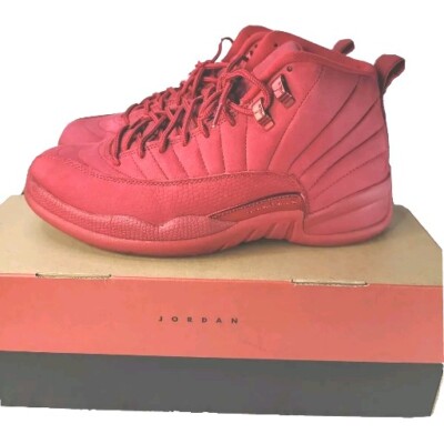 Air Jordan 12 Retro Gym Red OG XII Suede 130690 601 Men Size US 9.5