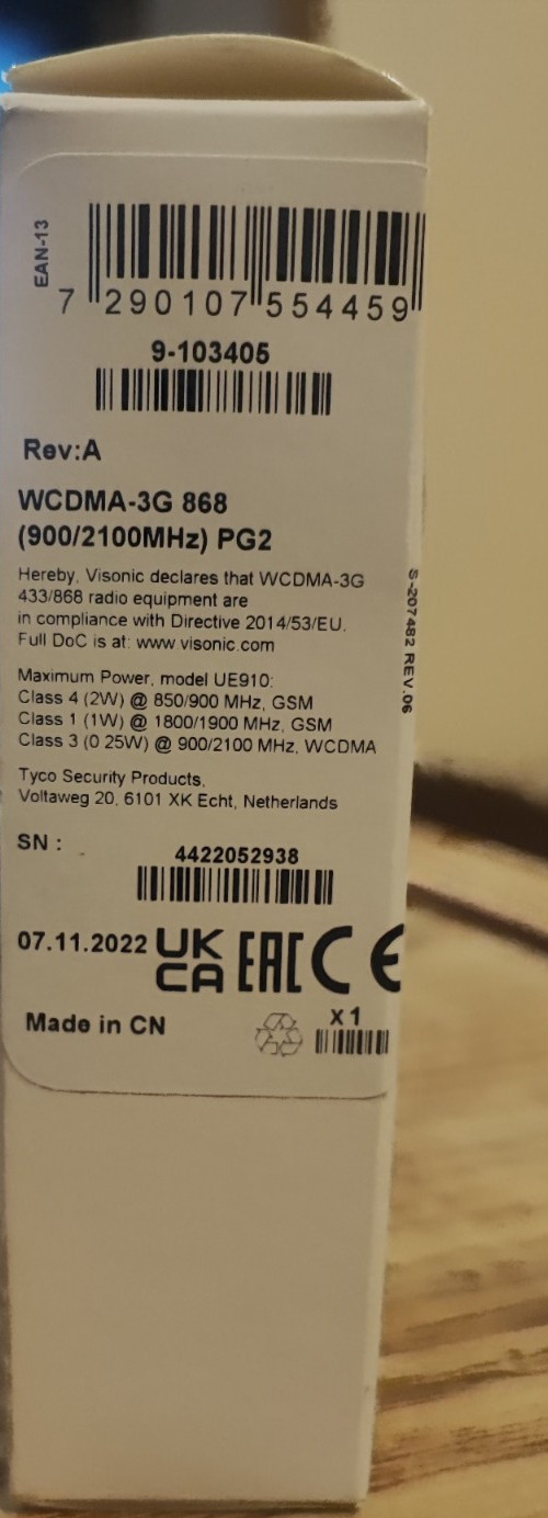 Module de communication premium ISONIC WCDMA-3G PG2 pour PowerMaster - 4
