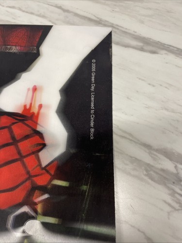 Vintage American idiot Green Day Lenticular 3-D poster 16 X 24 2005 - Picture 9 of 10