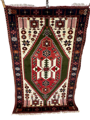 Handgeknüpfter Perser Orientteppich - Hamadan - 205x135 cm