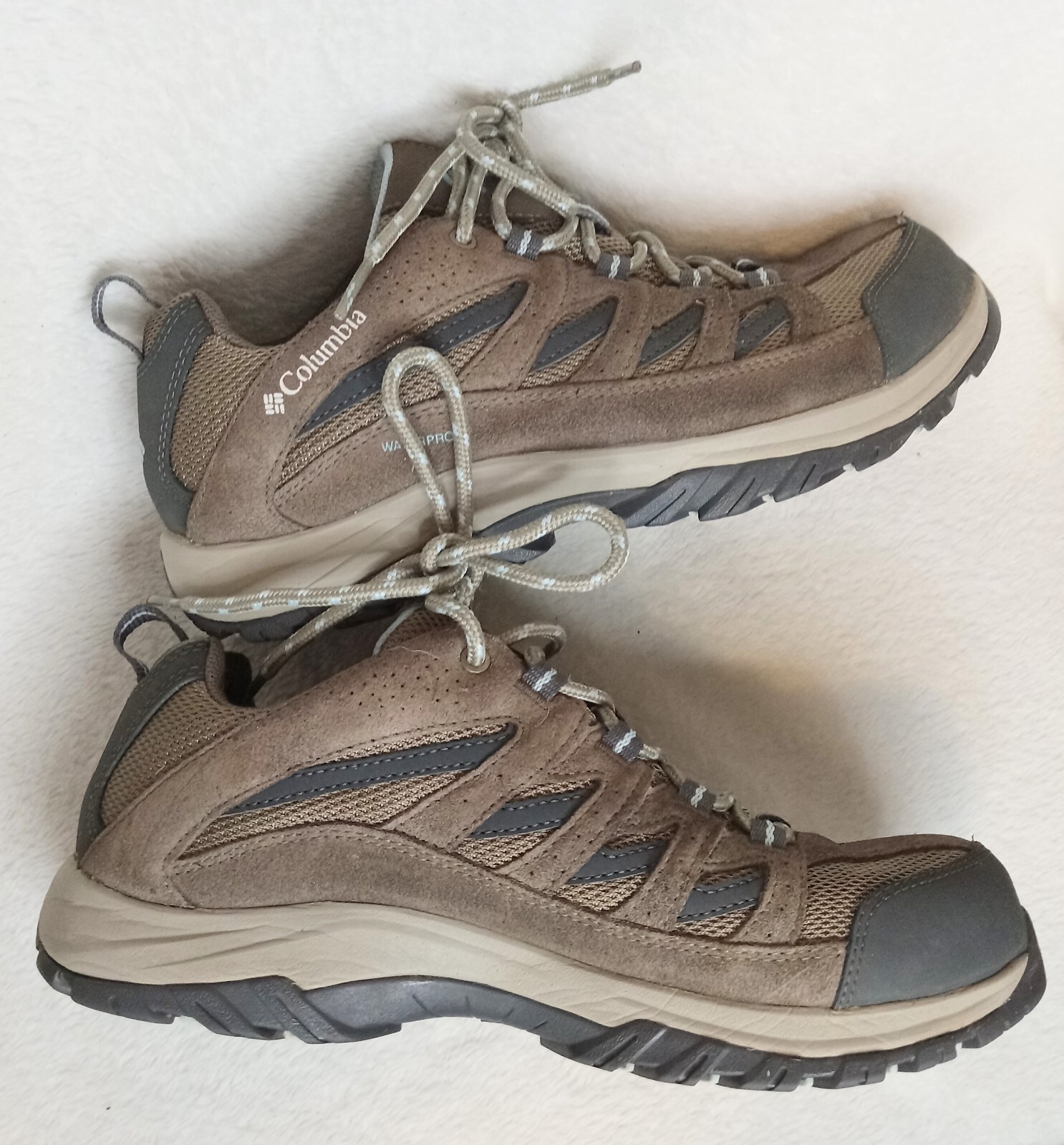 Columbia Womens Brown BL5372 227 Crestwood Waterproof Hiking Shoes Size US 10 eBay
