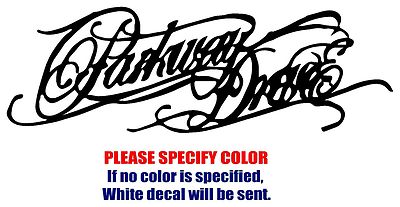 Parkway Drive Band rock Graphic Die Cut decal sticker Car Truck Boat Window 22''