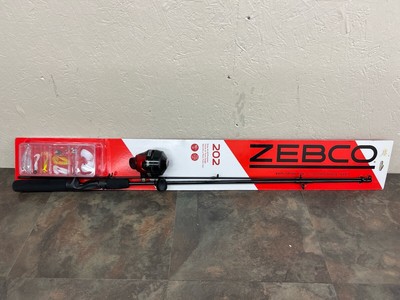 Zebco 202 Spincast Reel and Fishing Rod Combo, 5-Foot 6-Inch 2-Piece (WBP008878)