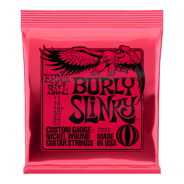 ERNIE BALL EB2226 Массивный обтягивающий с никелевой обмоткой 011-052 2390₽