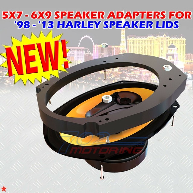 5x7-to-6x9-speaker-adapters-for-1998-through-2013-harley-davidson