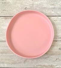 EZPZ Plates Suction 8in Plate Kids Toddler BPA Free Silicone Bubble Gum Pink NEW