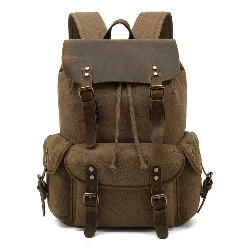 Capacity Men Women's Canvas Backpack outdoor Travel SchoolBag Carry On Mochila
Opens in a new window