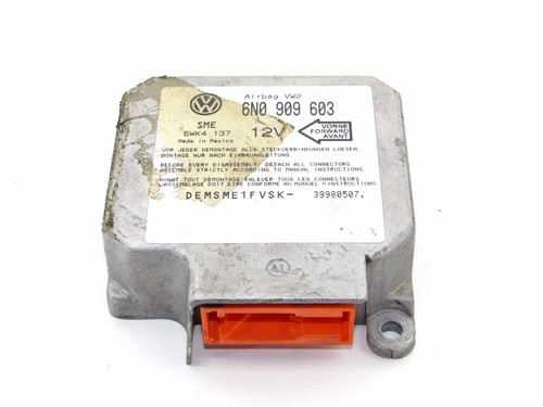 VW GOLF 4 IV AIRBAG CRASH SENSOR 6n0909603 steuergerät computer