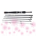 Lure Pole Saltwater Fishing Rod Portable Telescoping Rods Freshwater