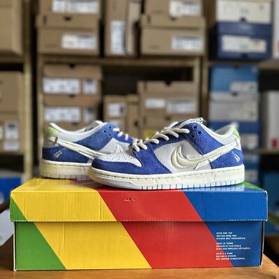 UK 8,5 - Nike Dunk SB Low Pro QS - Fly Streetwear Gardenia