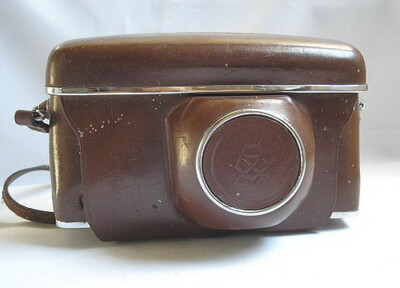 Leningrad LOMO GOMZ Leather case for USSR Russian 35MM Spring Motor Drive Camera