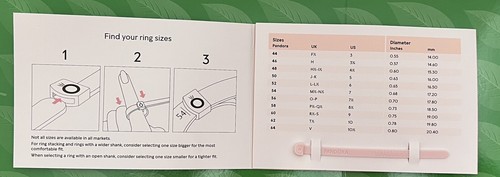 Pandora Ring Sizer, pink color, BNIB, - Picture 3 of 4