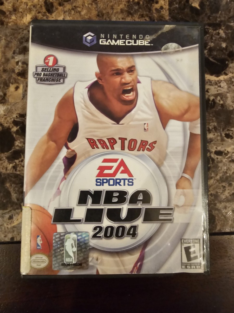 NBA Live 2004 Nintendo GameCube Complete Video Game With Manual