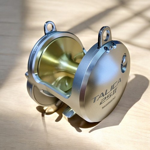 SHIMANO TALICA 25 II CAM 2-SPEED BIG GAME FISHING REEL NEW IN BOX FedEx - Picture 4 of 8