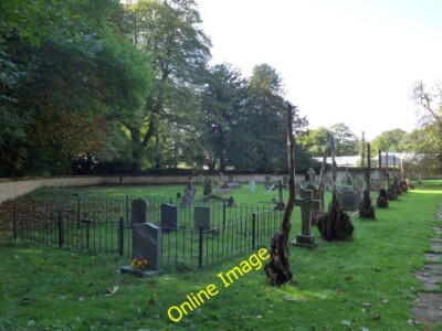 Photo 6x4 St Peter, Everleigh: churchyard (1) Lower Everleigh  c2014