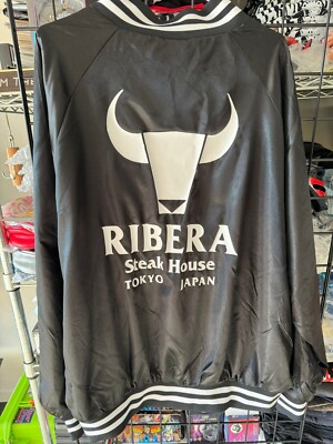 RIBERA STEAKHOUSE JACKET XXL BLACK NJPW AJPW WWE CMLL JAPAN | eBay