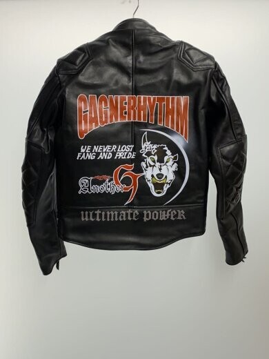FREEDOM riders jacket double Size 38 leather black3055BK