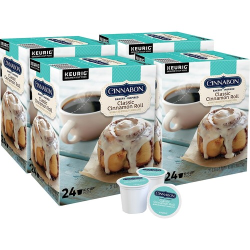 Cinnabon Cinnamon Coffee K-Cup Pods 
