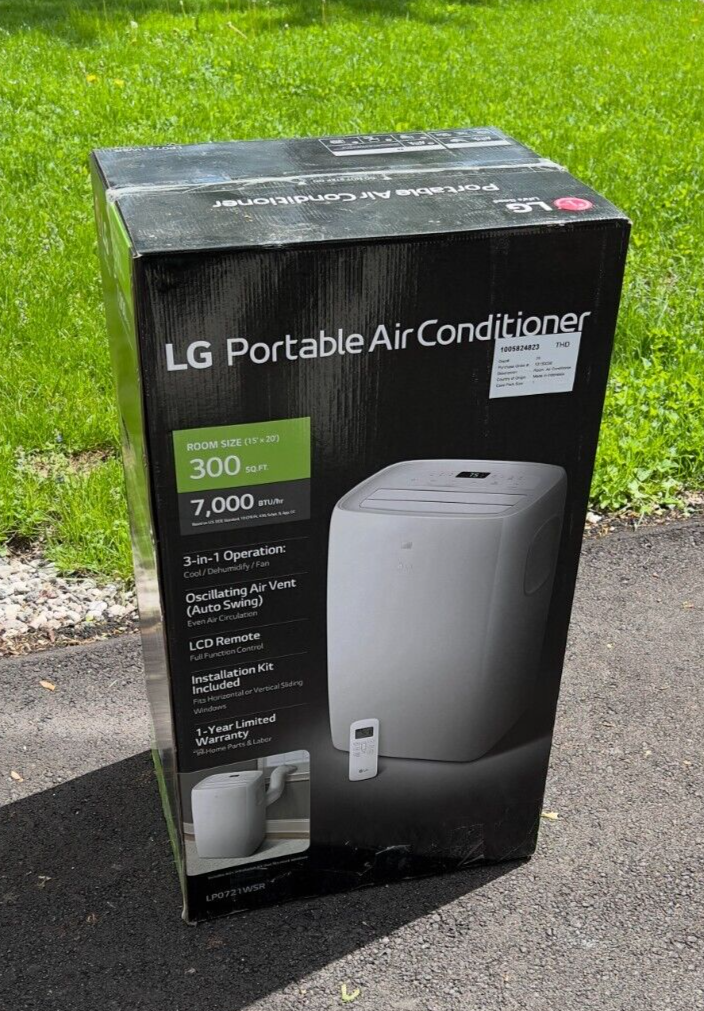 LG LP0721WSR 7000 BTU Portable Air Conditioner eBay