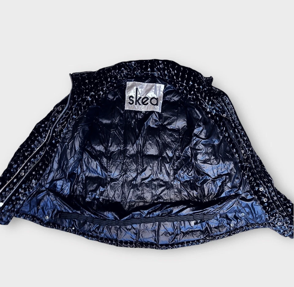 SKEA LTD Techno Sport Women’s 8 Down Puffer Hooded Ski Jacket/Coat 3D Pattern - Image 2 of 4