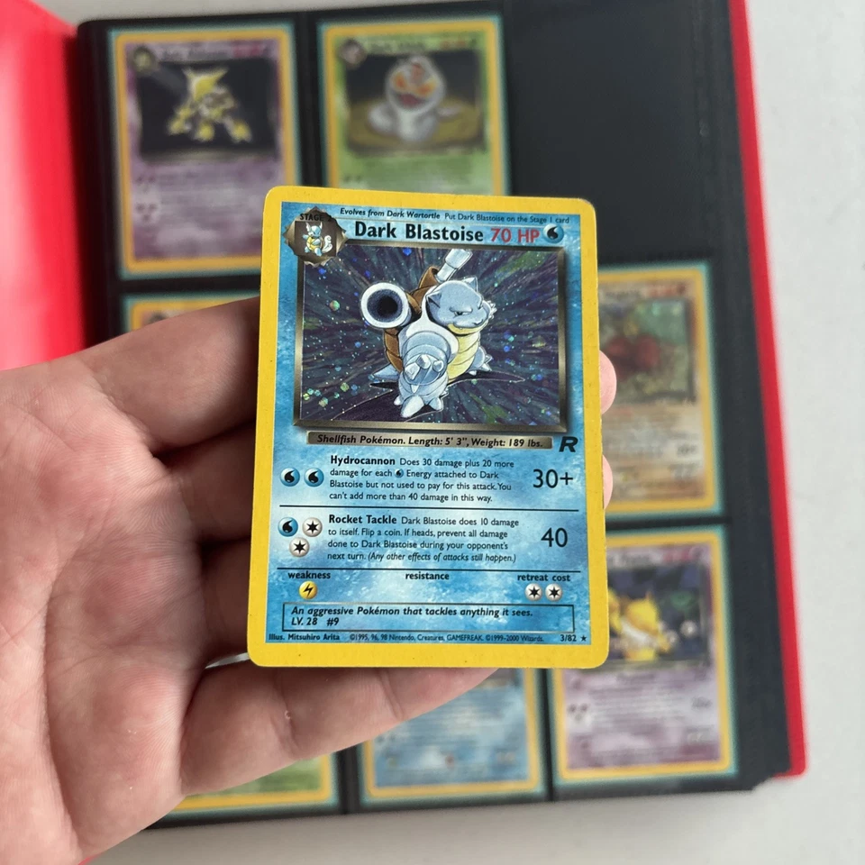 Pokémon Team Rocket Complete Set 83/82 Unlimited WOTC 2000 Dark Charizard MP-DMG - Image 2 of 4