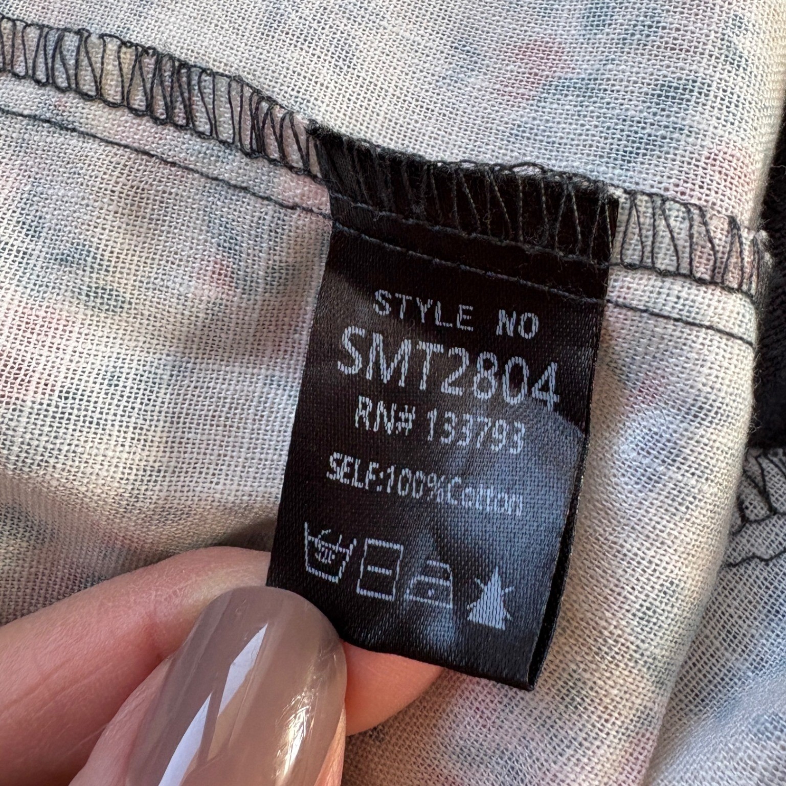 POL Multi Media Patchwork Button Front Shirt, Med… - image 8