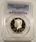 1997-S 50c SILVER PCGS PR70DCAM KENNEDY HALF DOLLAR PROOF DEEP CAMEO PR 70 DC