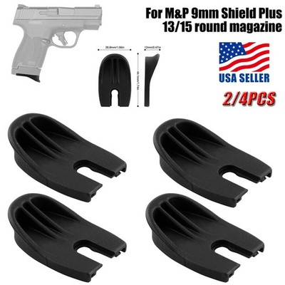 2/4Pcs Pinky Extension For M&P 9 Shield Plus & S&W Equalizer finger Extension