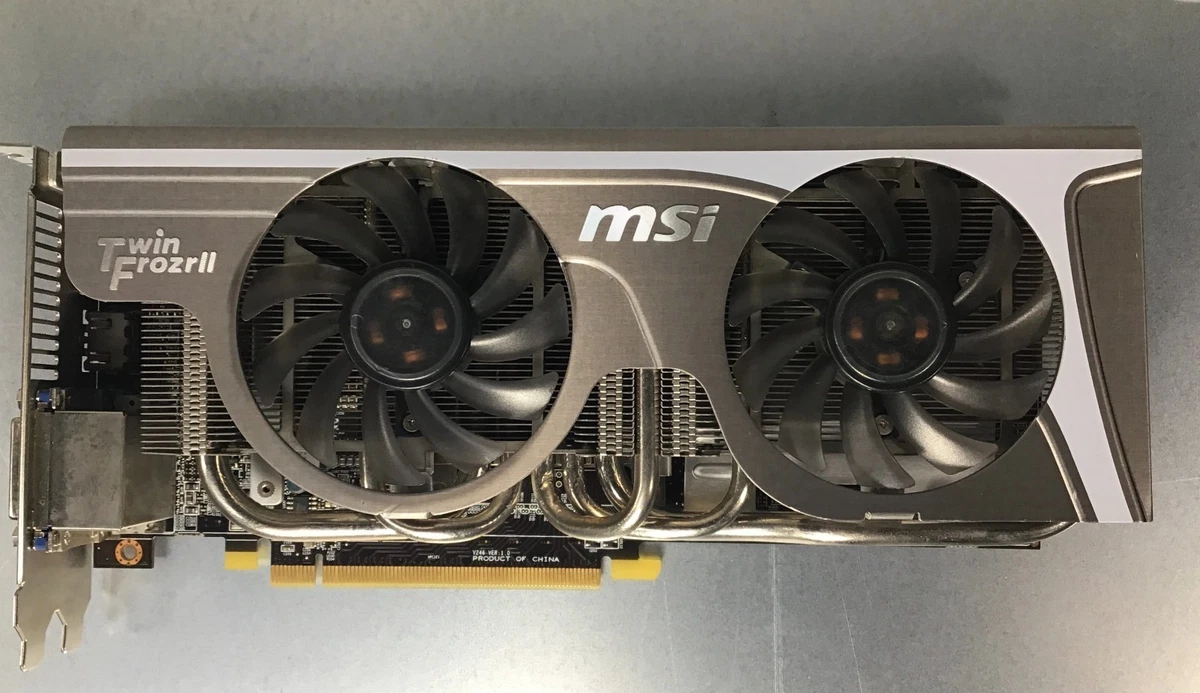 Carte Graphique MSI R6950 TWIN FROZR 3 PE/OC – 2Go GDDR5 Occasion