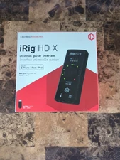 IK Multimedia iRig HDX Digital Guitar Audio Interface For iPhone, iPad, Mac & PC
