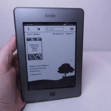 Amazon Kindle 4th Gen - 2GB - D01100 - 6" Wi-Fi Tested Works