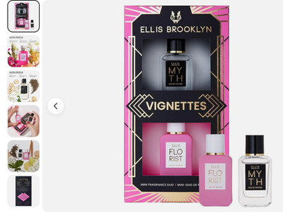 ELLIS BROOKLYN VIGNETTES 2 PC. Mini Myth & Florist Eau De Parfum - 7.5 mL Each