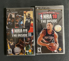 PSP NBA 09: The Inside and NBA 10: The Inside.  Both SEALED