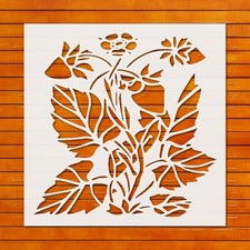 Reusable Plastic Strawberry Stencil Template for Wall Art - StencilAir