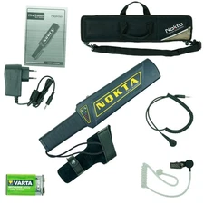 Nokta Ultra Scanner Pro Handheld Metal Detector w/ Carry Bag, Earphone & Charger
