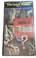 Sealed The Terror VHS Boris Karloff Horror Ja...