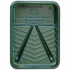 Image of Plastic Paint Tray, Green, 1 Qt., 9 In. - GPT