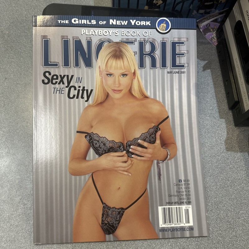 Playboy Lingerie May/June 2001