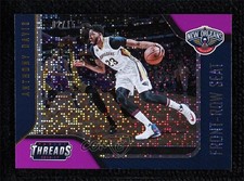 2016 Threads Front-Row Seat Century Proof Purple Dazzle 2/15 Anthony Davis oh5