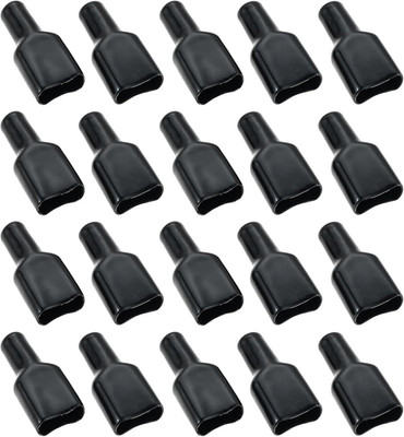 20Pcs Flame Retardant Cover Rubber Sleeve, 2-Position Power Connector Rubber Sle