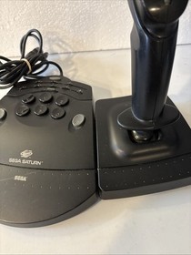 SEGA SATURN JOYSTICK CONTROLLER MISSION STICK MK-80104 OEM ORIGINAL GENUINE RARE