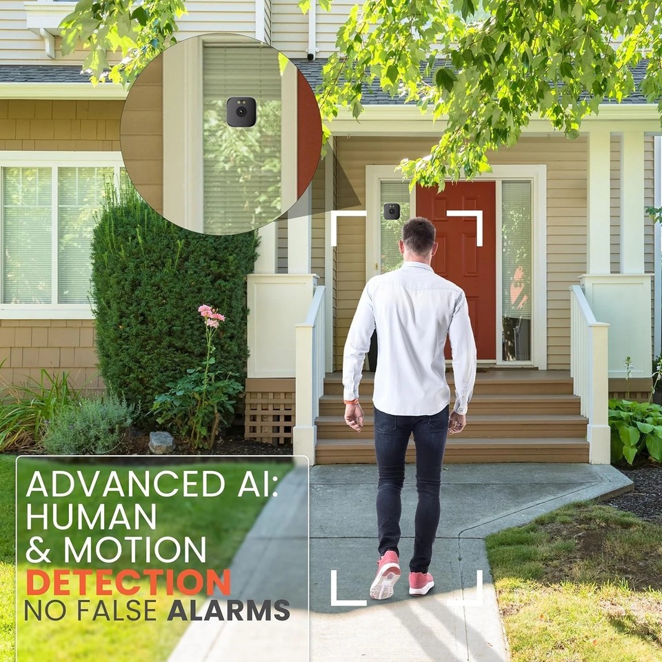 HEIYOUCAM Window Camera 5G Wi-Fi 3MP Full Color Night Vision Indoor ...