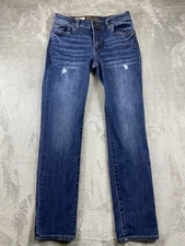 KUT FROM THE KLOTH Jeans Women’s size 6 Stretch Denim KATY Boyfriend Distressed